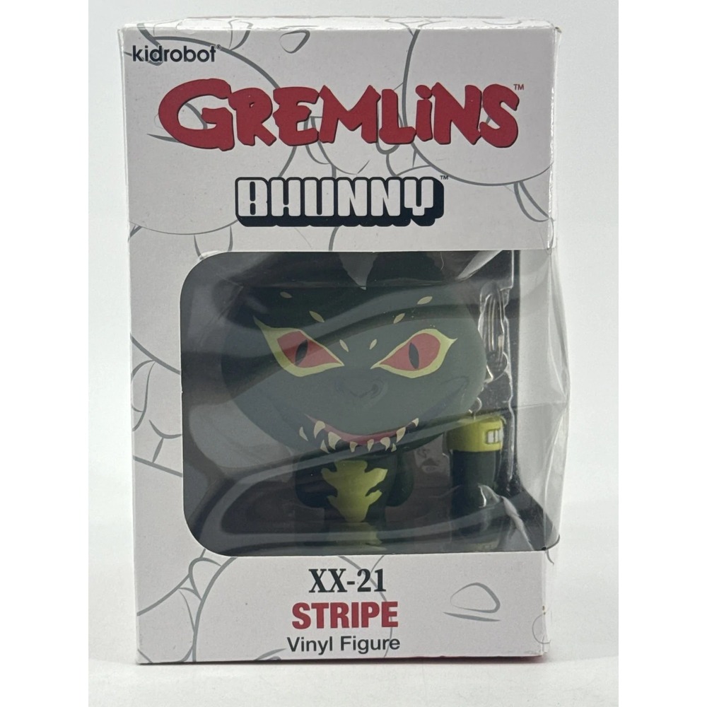 Kidrobot Gremlins Stripe XX-21 Vinyl Figure Keychain Apparel Clothing New NWT